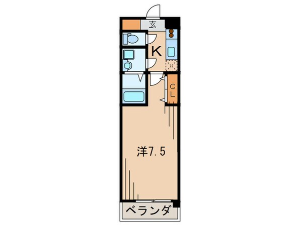 アーデン甲子園の物件間取画像